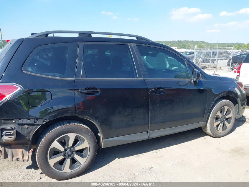 2018 Subaru Forester 2.5I VIN: JF2SJABC7JH605222 Lot: 40246109