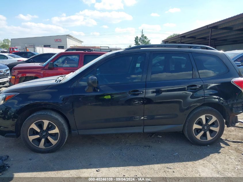 2018 Subaru Forester 2.5I VIN: JF2SJABC7JH605222 Lot: 40246109