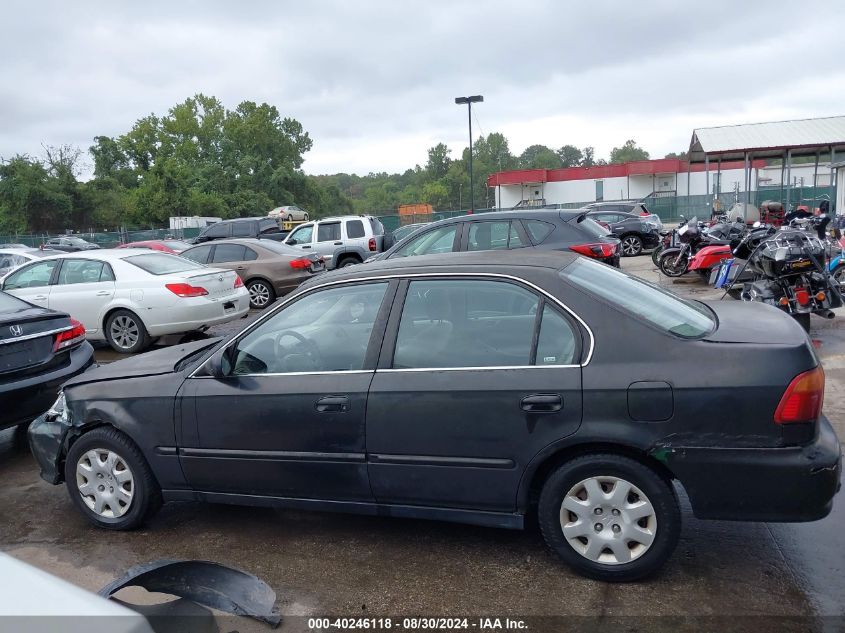 2000 Honda Civic Lx VIN: 2HGEJ6674YH502397 Lot: 40246118