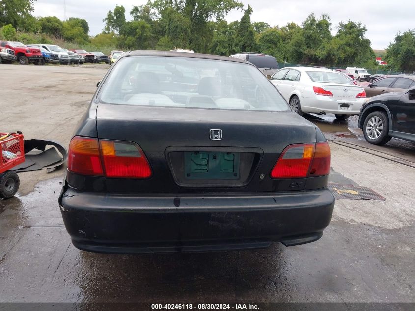 2000 Honda Civic Lx VIN: 2HGEJ6674YH502397 Lot: 40246118