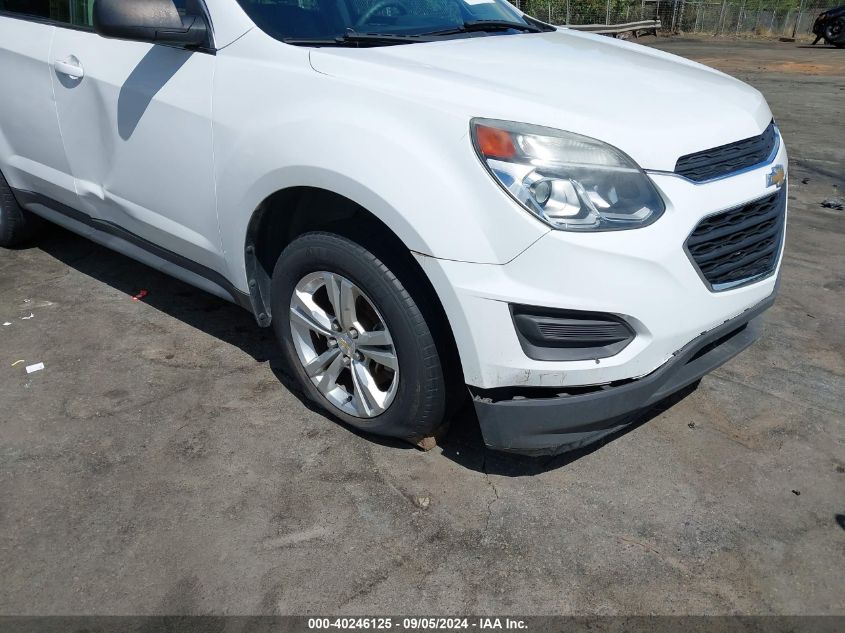 2GNALBEKXH1599773 2017 Chevrolet Equinox Ls