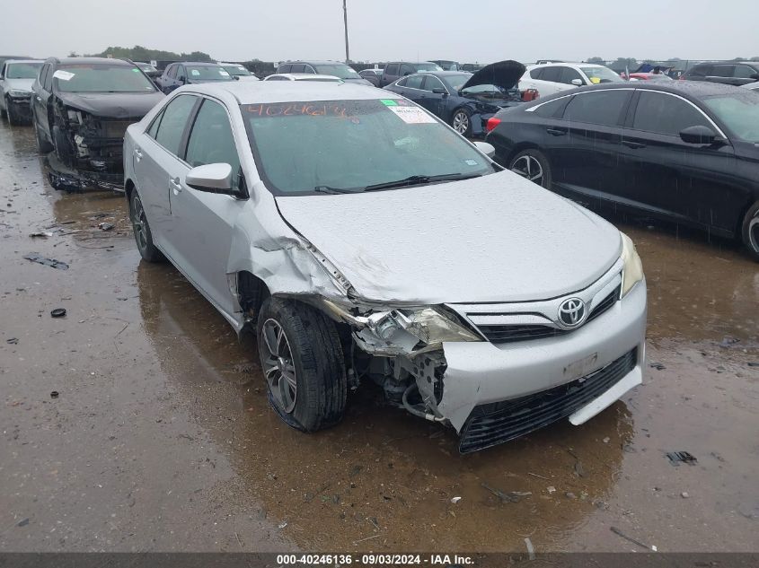 2013 Toyota Camry Le VIN: 4T1BF1FK8DU232698 Lot: 40246136