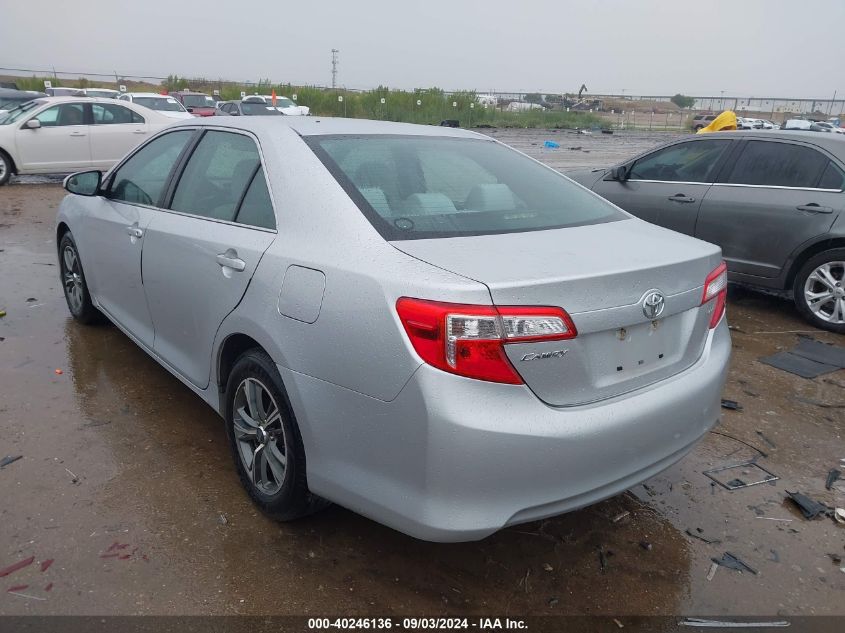 2013 Toyota Camry Le VIN: 4T1BF1FK8DU232698 Lot: 40246136