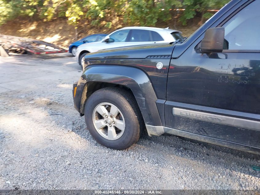 2012 Jeep Liberty Sport VIN: 1C4PJMAK3CW100954 Lot: 40595412