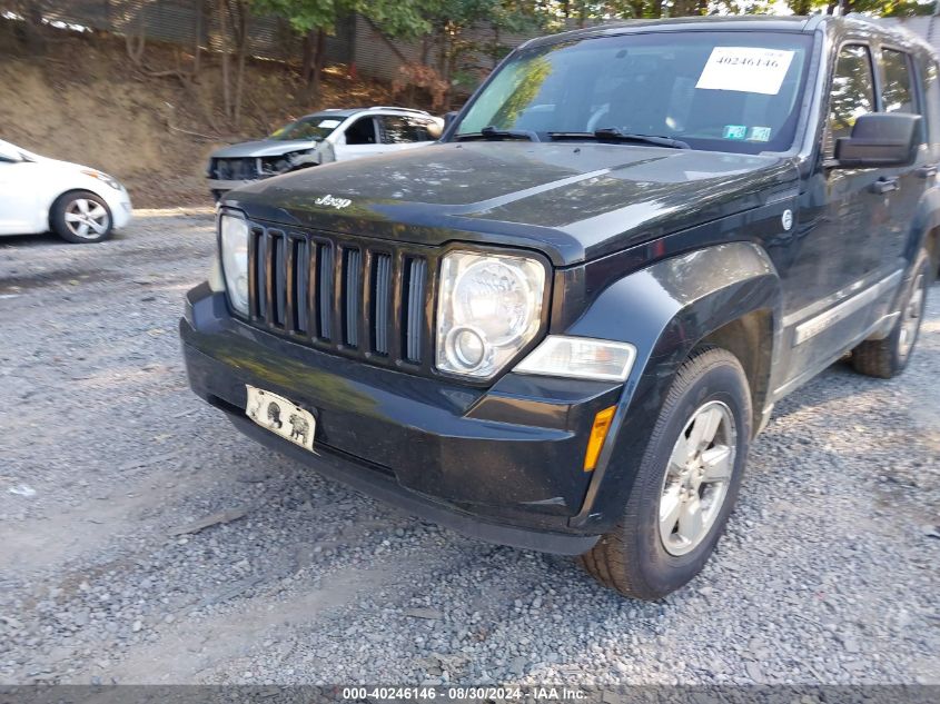 2012 Jeep Liberty Sport VIN: 1C4PJMAK3CW100954 Lot: 40595412