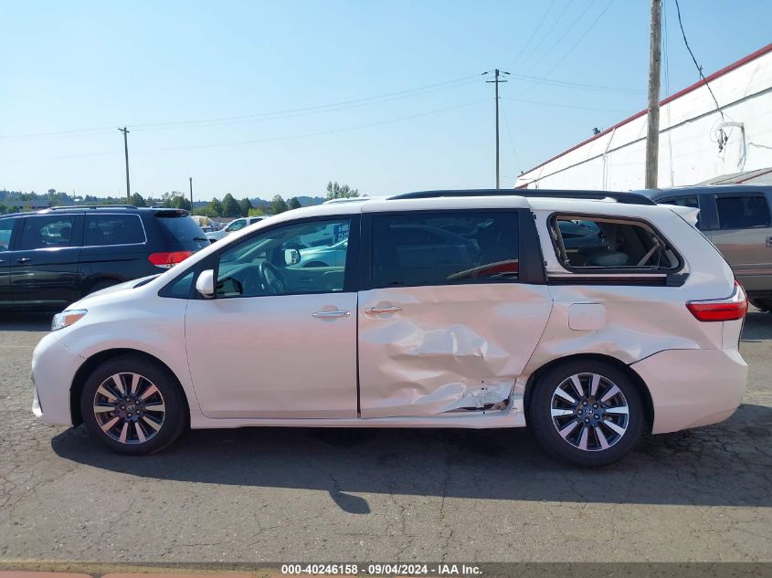 2018 Toyota Sienna Xle 7 Passenger VIN: 5TDDZ3DC1JS206228 Lot: 40246158