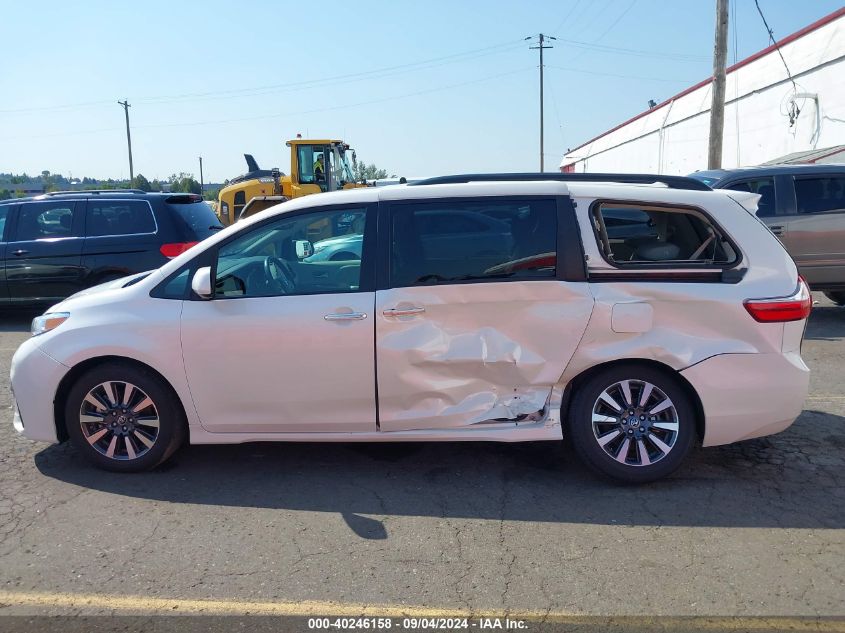 2018 Toyota Sienna Xle 7 Passenger VIN: 5TDDZ3DC1JS206228 Lot: 40246158