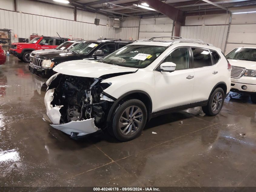 VIN 5N1AT2MV9GC883498 2016 Nissan Rogue, SL no.2