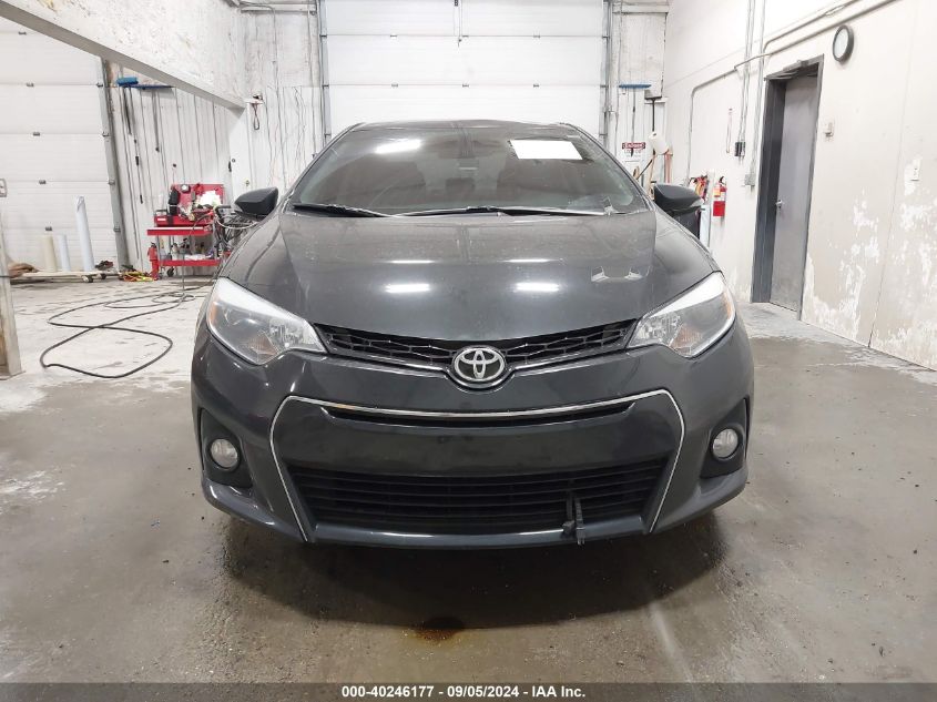 2015 Toyota Corolla S Plus VIN: 2T1BURHE3FC325869 Lot: 40246177