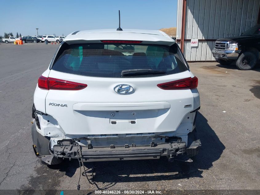 2020 Hyundai Kona Se VIN: KM8K1CAA0LU578719 Lot: 40246226