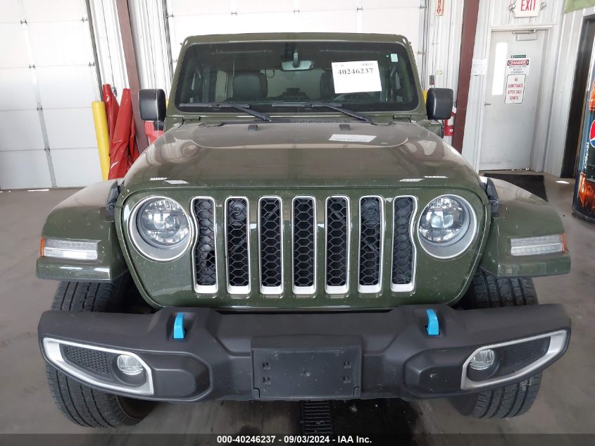 2023 Jeep Wrangler 4Xe Sahara 4X4 VIN: 1C4JJXP68PW502511 Lot: 40246237