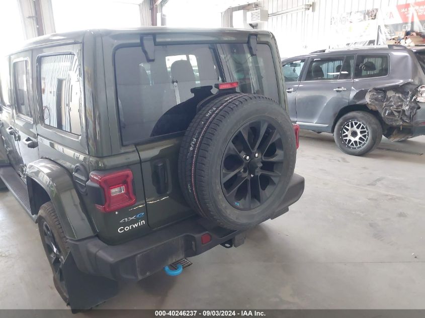 2023 Jeep Wrangler 4Xe Sahara 4X4 VIN: 1C4JJXP68PW502511 Lot: 40246237