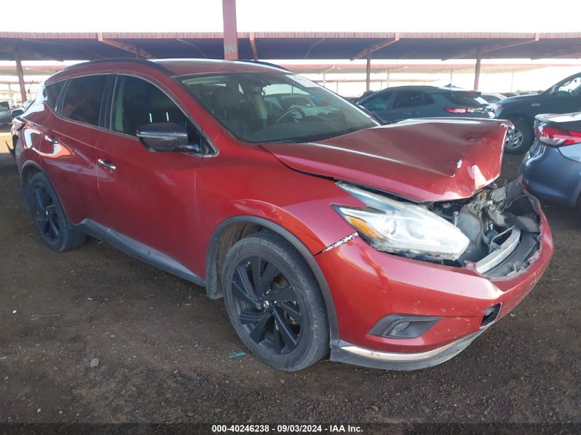 5N1AZ2MG8HN146704 2017 NISSAN MURANO - Image 1