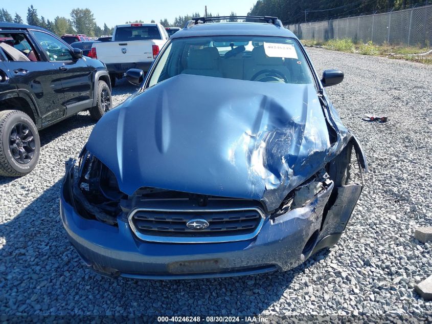 2006 Subaru Outback 2.5I VIN: 4S4BP61C967334569 Lot: 40246248