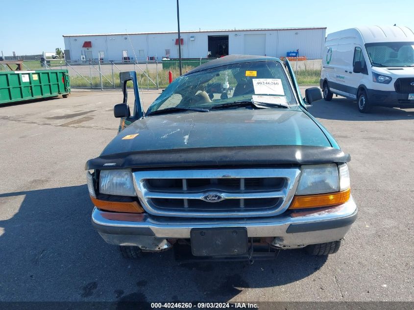 1998 Ford Ranger Splash/Xl/Xlt VIN: 1FTYR10U8WUA55721 Lot: 40246260