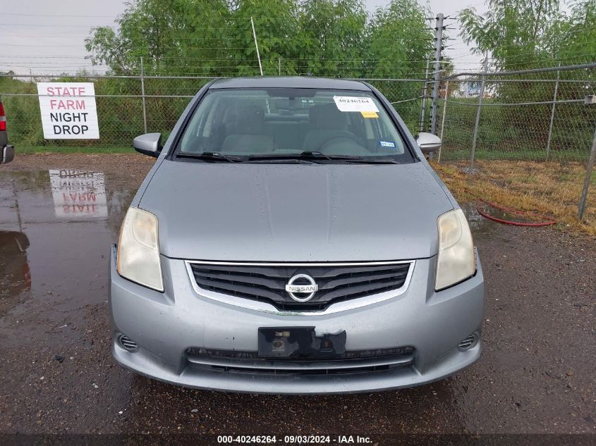 2010 Nissan Sentra 2.0 VIN: 3N1AB6AP3AL653393 Lot: 40246264