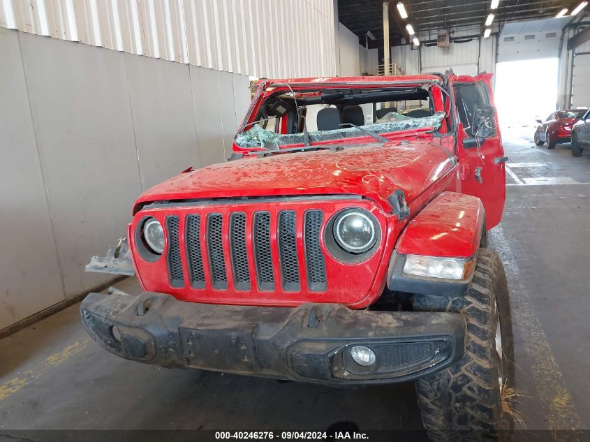 2018 Jeep Wrangler Unlimited Sahara VIN: 1C4HJXEG8JW233489 Lot: 40246276