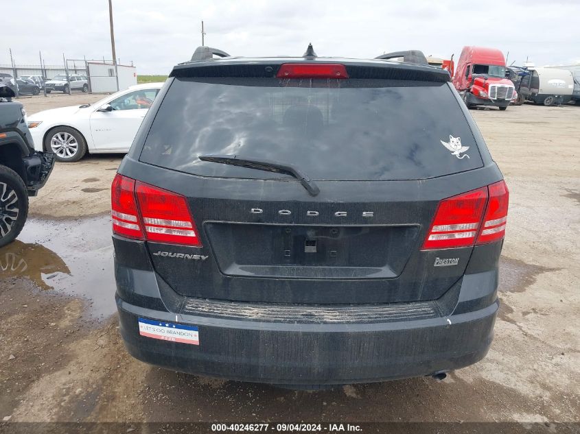 2016 Dodge Journey Se VIN: 003C4PDCAB0GT1621 Lot: 40246277