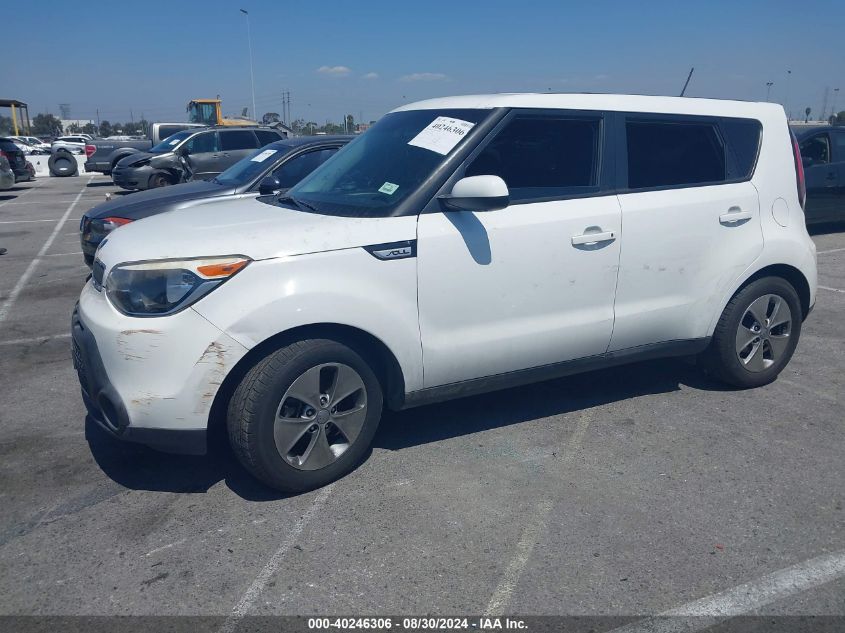 2015 Kia Soul VIN: KNDJN2A20F7143225 Lot: 40246306