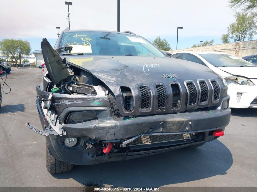 2018 Jeep Cherokee Trailhawk 4X4 VIN: 1C4PJMBX5JD512506 Lot: 40246315