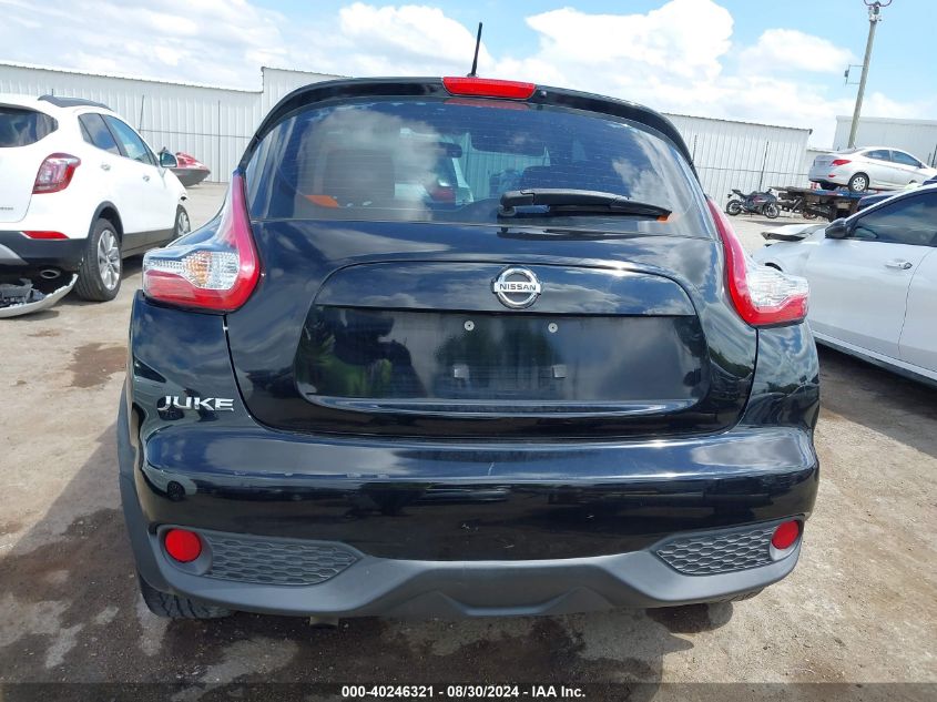 2015 Nissan Juke S VIN: JN8AF5MR7FT508051 Lot: 40246321