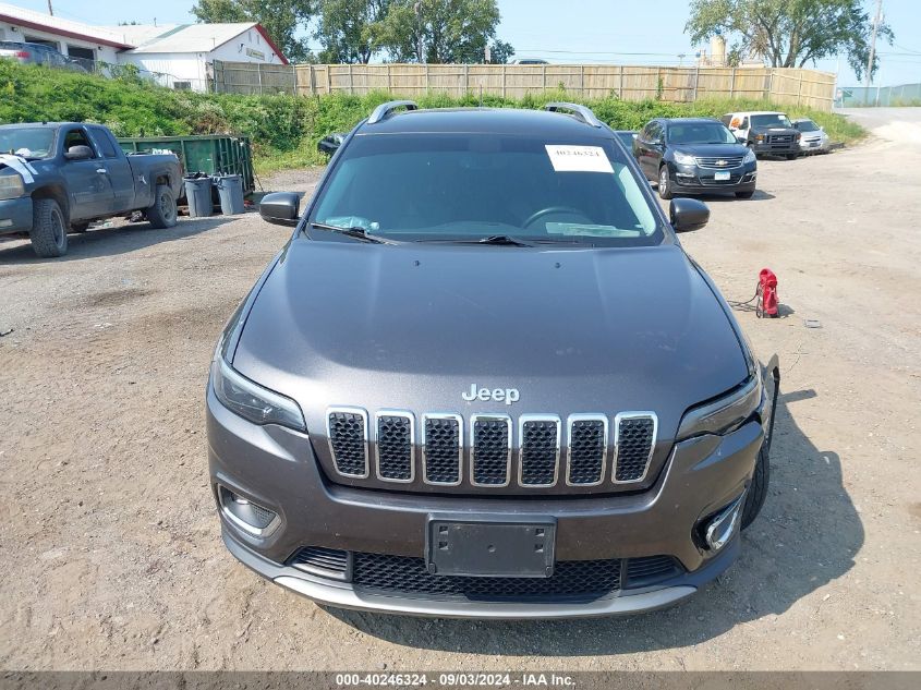 2019 Jeep Cherokee Limited 4X4 VIN: 1C4PJMDX4KD280592 Lot: 40246324