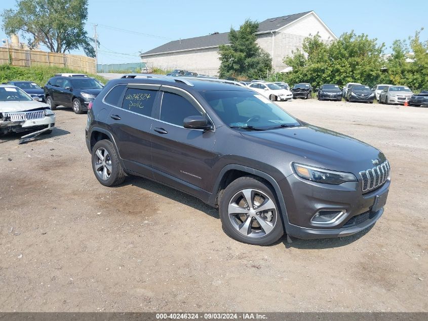 2019 Jeep Cherokee Limited 4X4 VIN: 1C4PJMDX4KD280592 Lot: 40246324