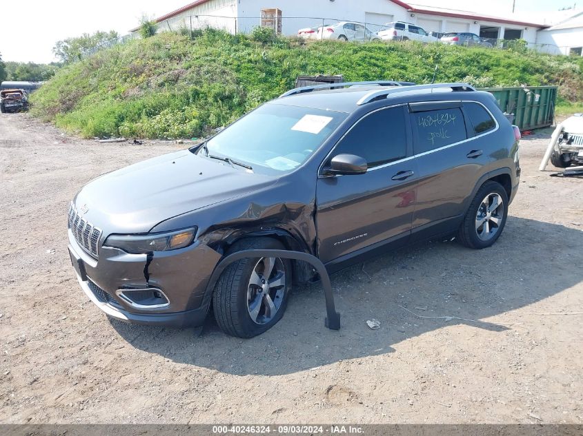 2019 Jeep Cherokee Limited 4X4 VIN: 1C4PJMDX4KD280592 Lot: 40246324