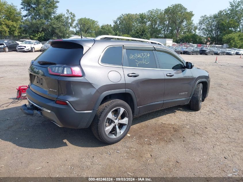 2019 Jeep Cherokee Limited 4X4 VIN: 1C4PJMDX4KD280592 Lot: 40246324