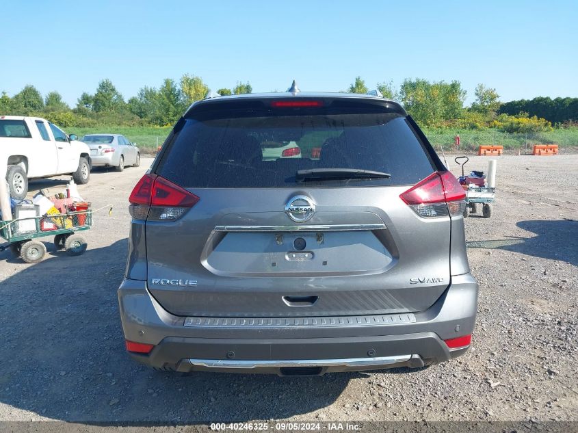 2019 Nissan Rogue Sv VIN: 5N1AT2MVXKC821729 Lot: 40246325