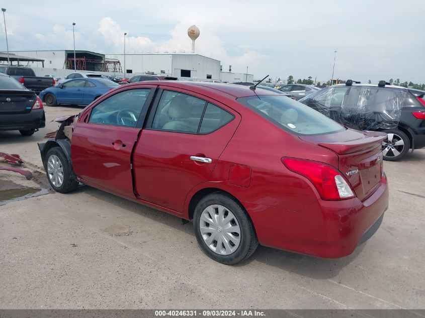 2016 Nissan Versa 1.6 S/1.6 S+/1.6 Sl/1.6 Sv VIN: 3N1CN7AP4GL804272 Lot: 40246331