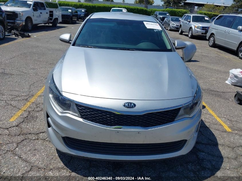 2016 Kia Optima Lx VIN: 5XXGT4L36GG020037 Lot: 40246340