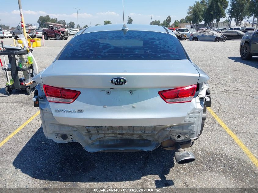 2016 Kia Optima Lx VIN: 5XXGT4L36GG020037 Lot: 40246340