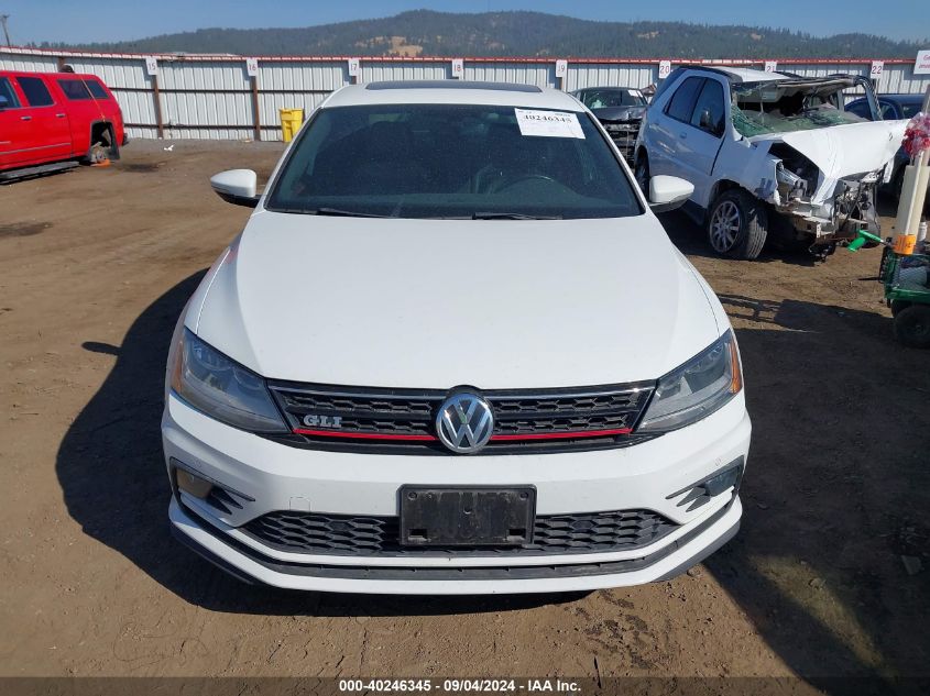 2017 Volkswagen Jetta Gli VIN: 3VW4T7AJ8HM392286 Lot: 40246345