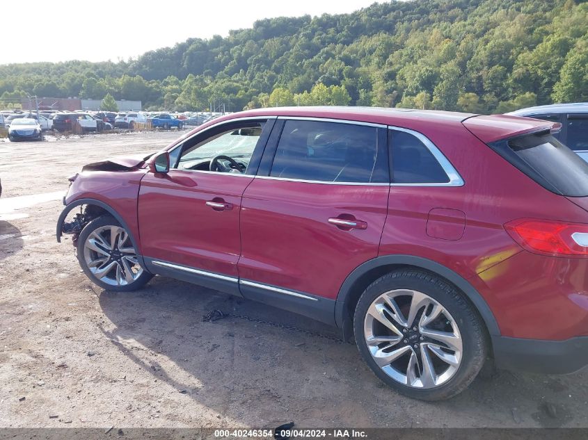 2016 Lincoln Mkx Reserve VIN: 2LMTJ8LR9GBL84159 Lot: 40246354