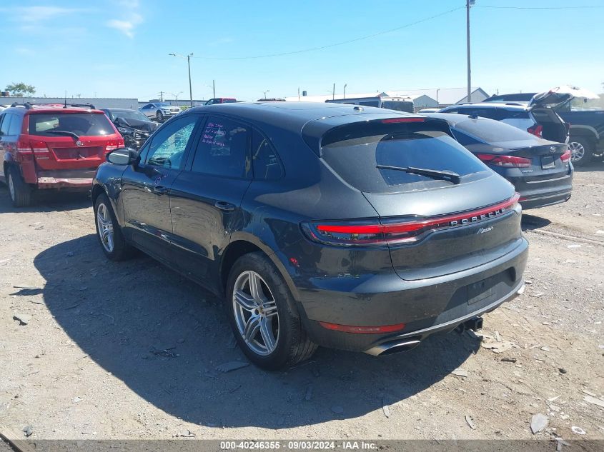 2020 Porsche Macan VIN: WP1AA2A58LLB00887 Lot: 40246355