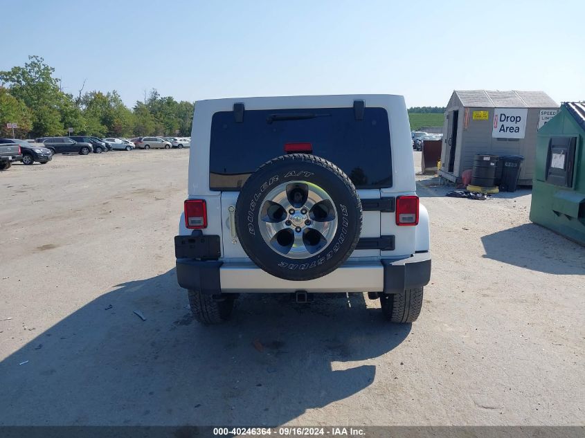 2017 Jeep Wrangler Unlimited Sahara 4X4 VIN: 1C4BJWEG6HL751371 Lot: 40246364