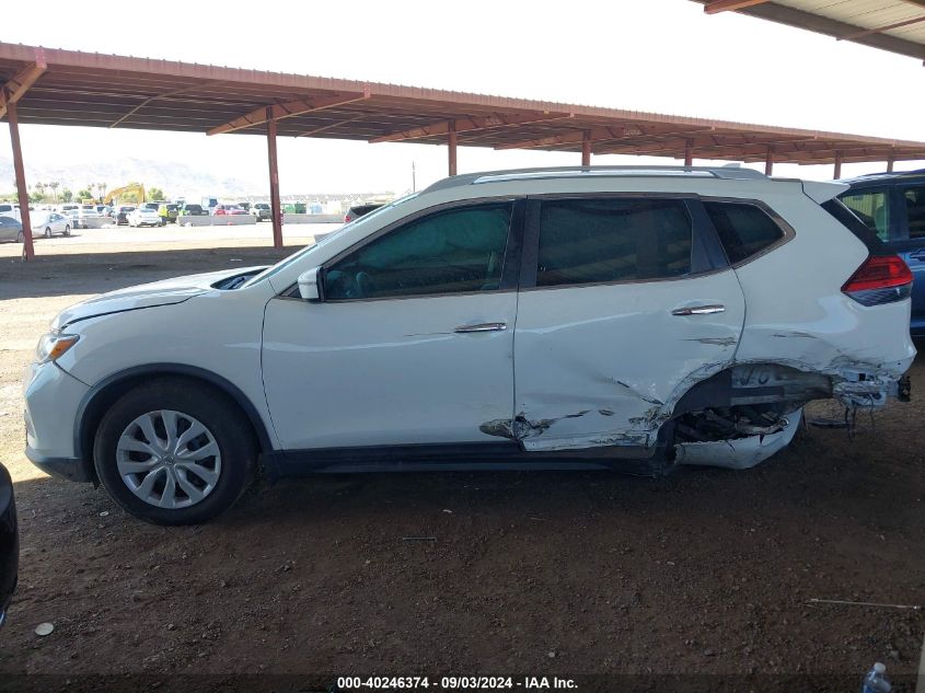 2017 Nissan Rogue S VIN: 5N1AT2MT6HC743327 Lot: 40246374