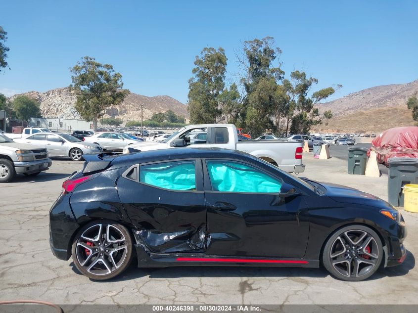 2021 Hyundai Veloster N VIN: KMHT36AH7MU008814 Lot: 40246398