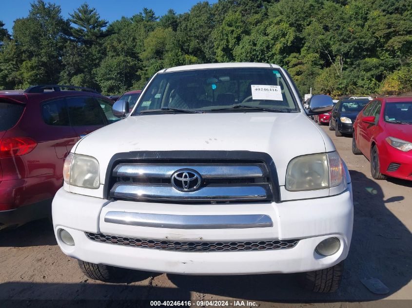 2005 Toyota Tundra Sr5 V8 VIN: 5TBBT44175S465298 Lot: 40246416