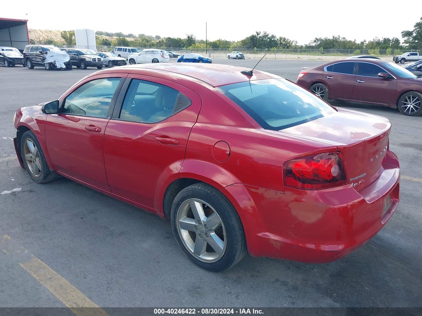 2013 DODGE AVENGER SE - 1C3CDZAB9DN616914