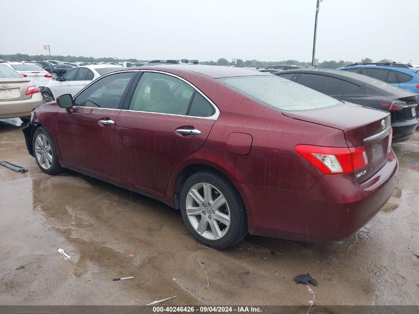 2008 Lexus Es 350 350 VIN: JTHBJ46G582192368 Lot: 40246426