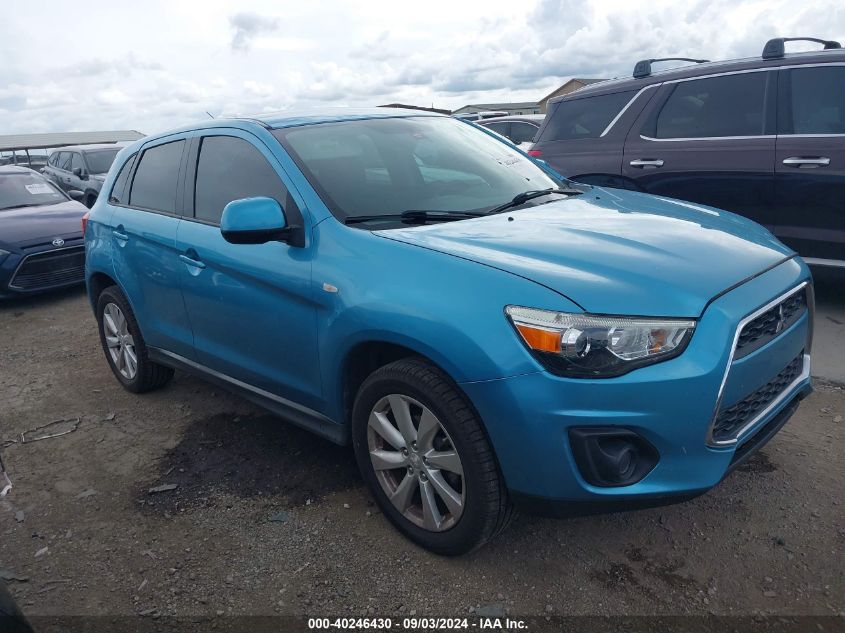 2014 Mitsubishi Outlander Sport Es VIN: 4A4AP3AUXEE029897 Lot: 40246430