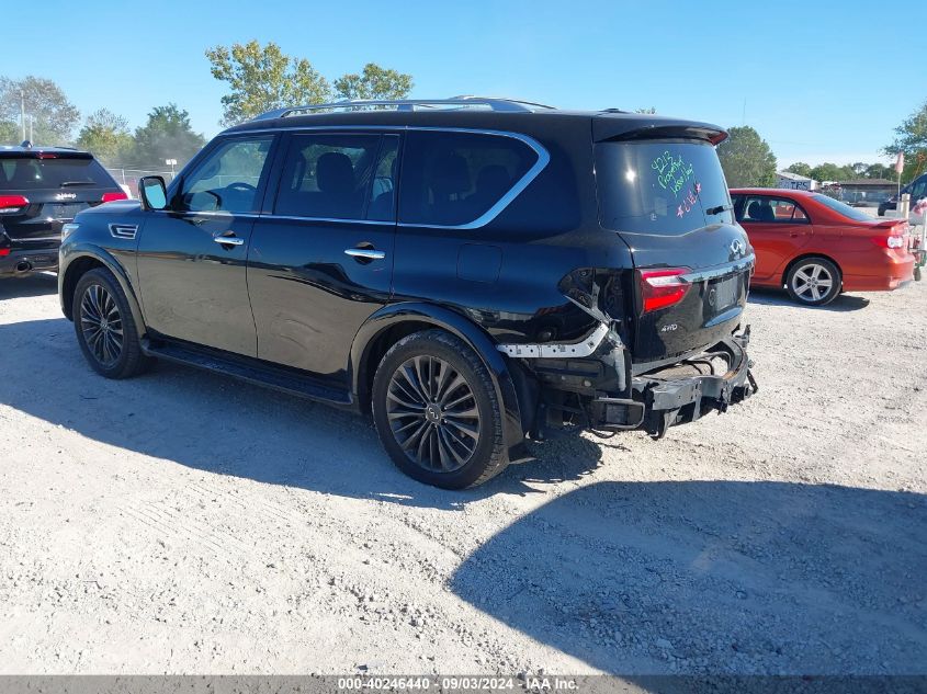 2021 Infiniti Qx80 Premium Select Awd VIN: JN8AZ2ACXM9475367 Lot: 40246440