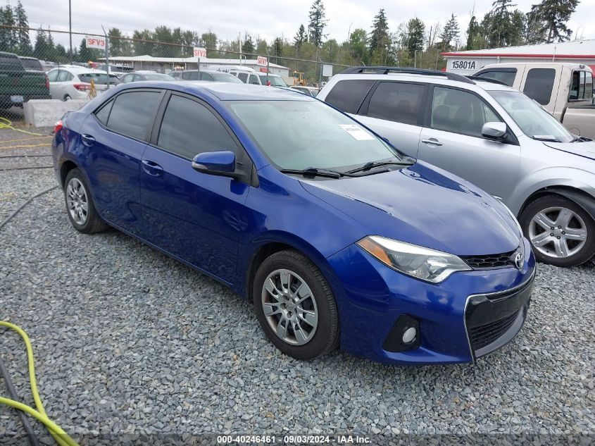 2016 TOYOTA COROLLA S - 2T1BURHE4GC586767