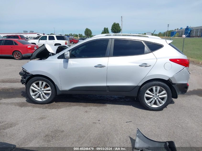 2012 Hyundai Tucson Limited VIN: KM8JU3AC0CU374586 Lot: 40246479