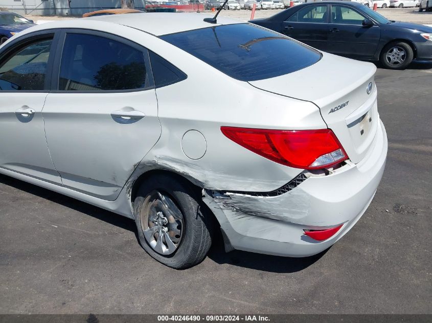 2015 Hyundai Accent Gls VIN: KMHCT4AE5FU927420 Lot: 40246490