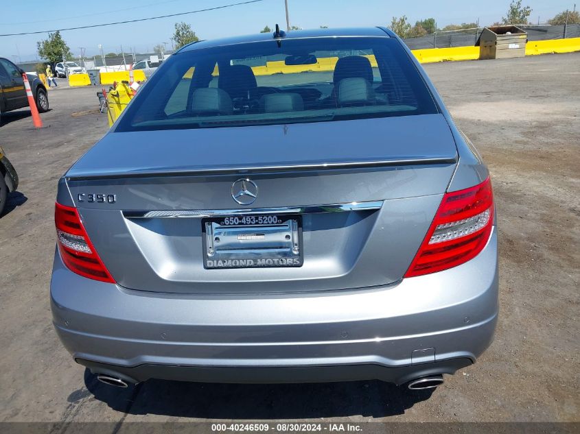 2013 Mercedes-Benz C 350 Sport VIN: WDDGF5HB5DG095464 Lot: 40246509