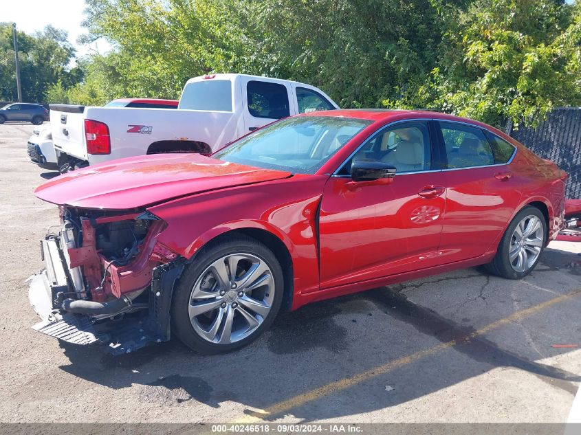 2021 Acura Tlx Technology Package VIN: 19UUB5F40MA009494 Lot: 40246518