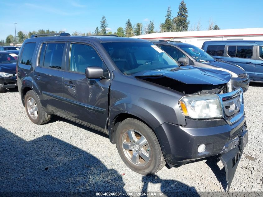 2011 Honda Pilot Ex-L VIN: 5FNYF4H53BB078091 Lot: 40246531